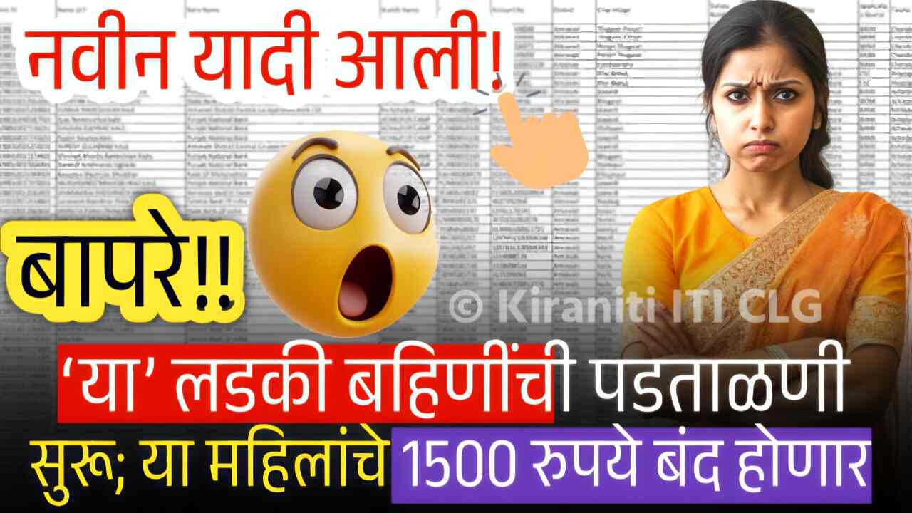 बापरे!! ‘या’ लाडक्या बहिणींची पडताळणी सुरू; 1500 रुपये बंद होणार! Ladki Bahin Yojana August Installment