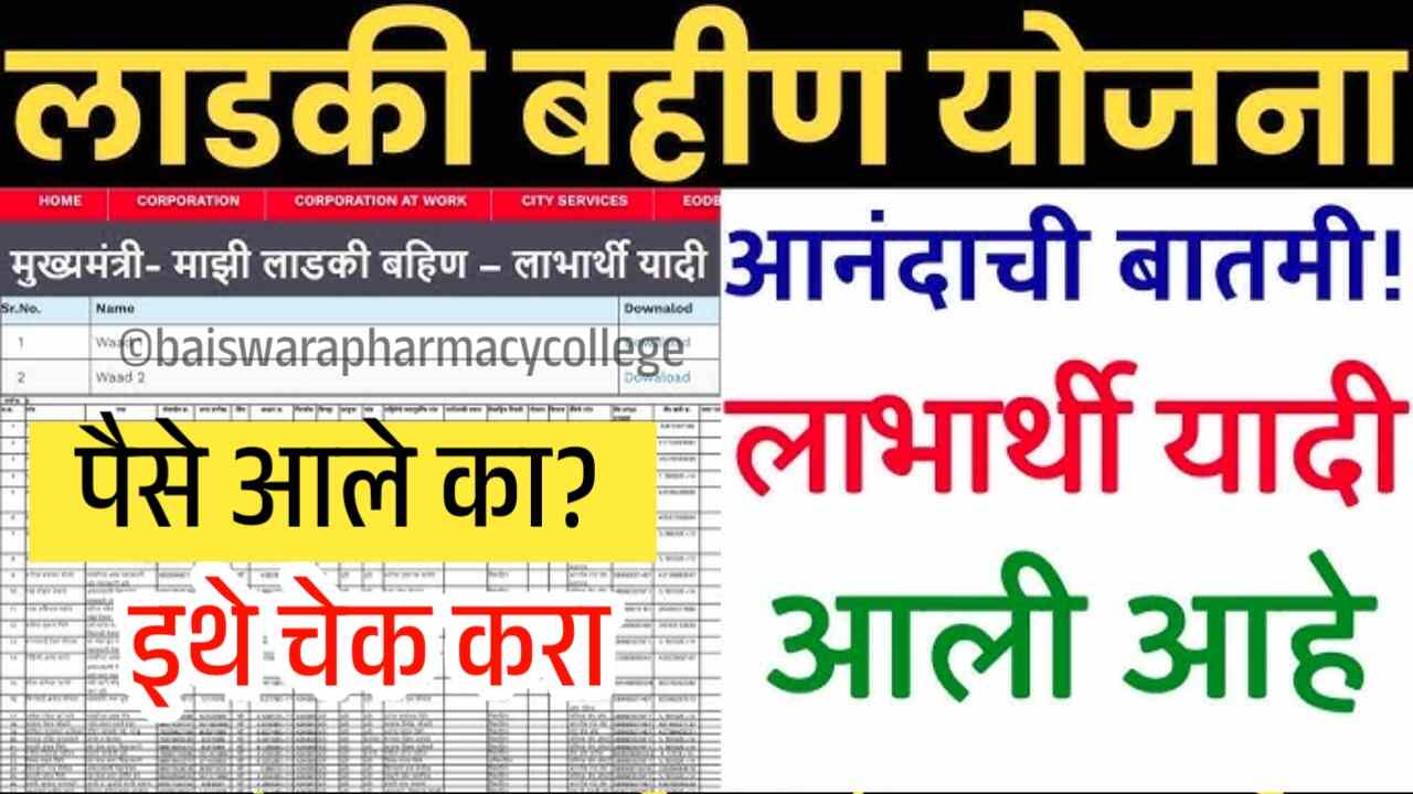 लाडक्या बहिणींनो, ऑगस्ट चे १५०० रूपये खात्यात जमा झाले का? येथे चेक करा, अन्यथा ‘एक’ काम करा